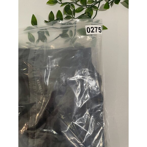 Kenneth Cole Black Sleeveless Zip Front Mock Neck Top XL Polyester Blend - Picture 9 of 11